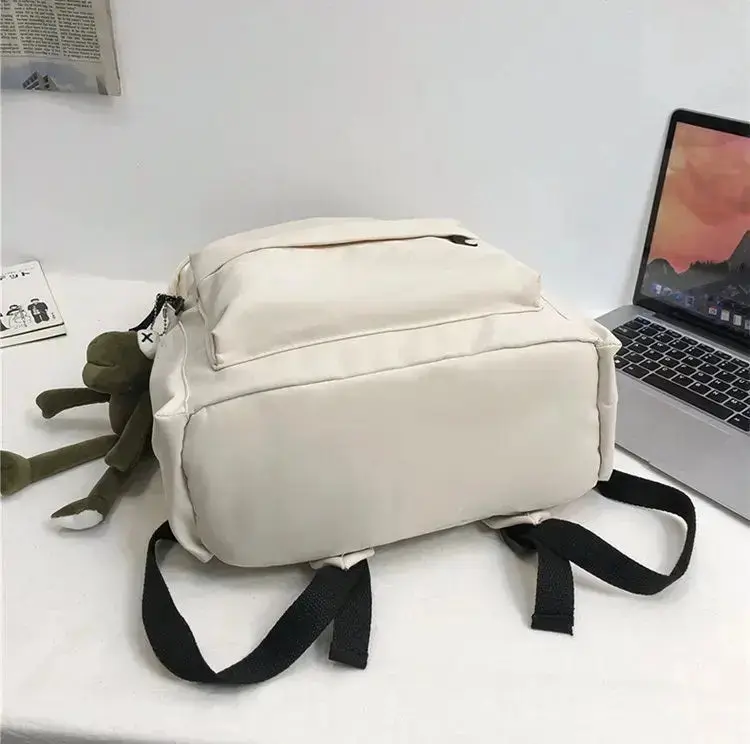Zip Cotton Backpack Bag 7038 - Image 5