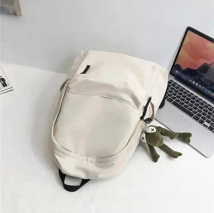 Zip Cotton Backpack Bag 7038 - Image 7