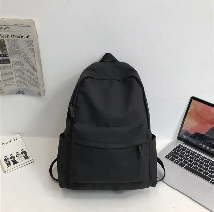 Zip Cotton Backpack Bag 7038 - Image 9