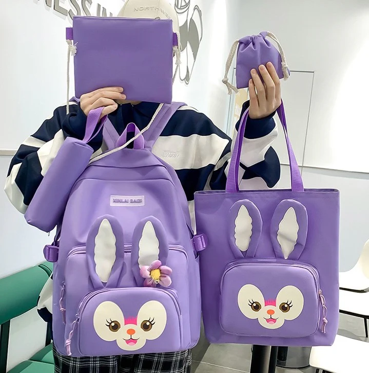 5 Pcs Set Backpack for Girls 2025 - Image 2