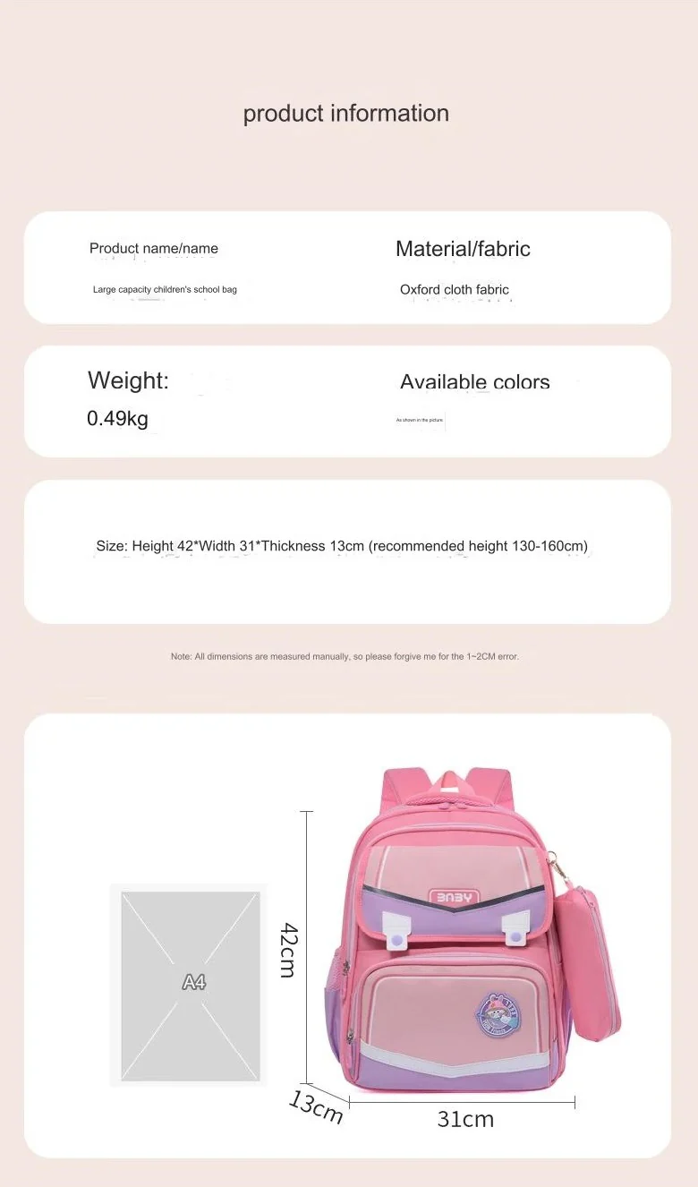 Kids School Bag W237 - Image 6