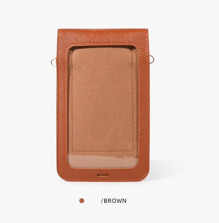 Touch Screen Ladies Cell Phone Wallet PU Leather 560-3 - Image 8