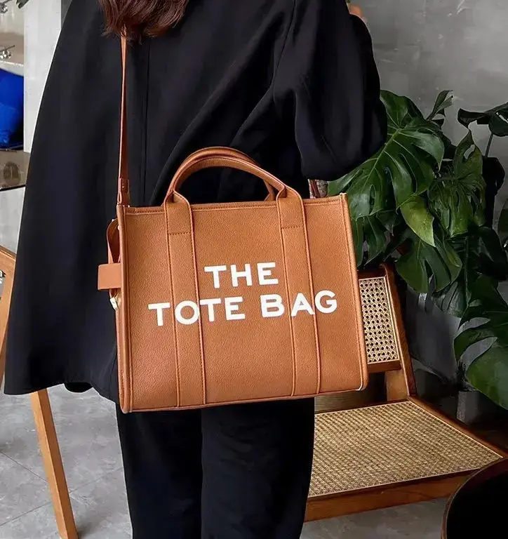 Women PU Leather Tote Bag for University, Office & Travel 420 - Image 3