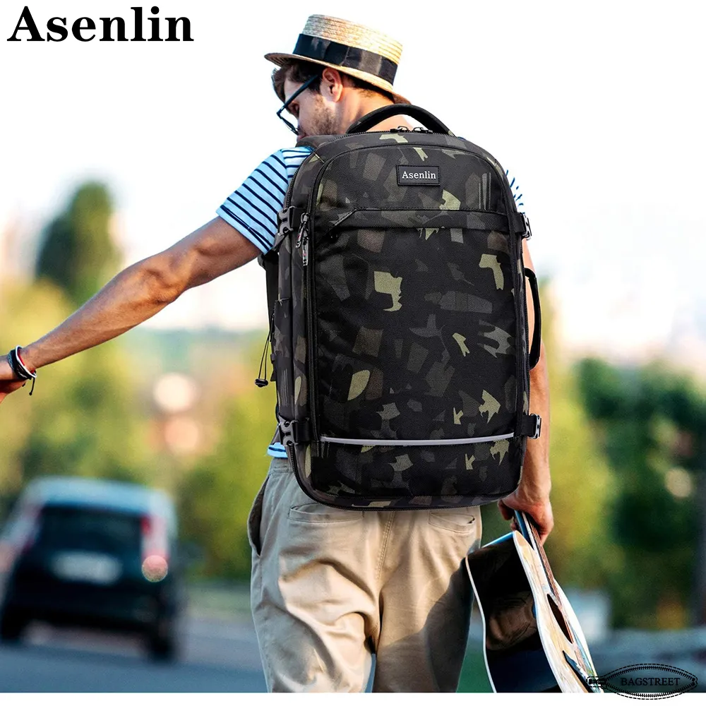 Asenlin 40L Travel Backpack for Women Men 17 Inch Laptop Backpack Flight Approved Luggage Carry On - Image 2