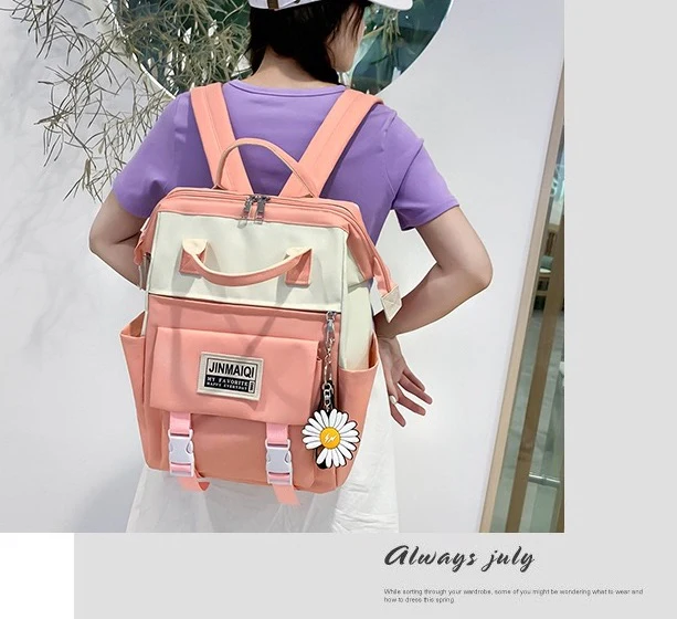 Kawaii 4 Pcs Set Baby Nappy Changing Bag HB14 - Image 3