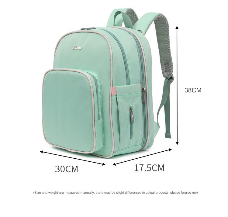 Black Baby Nappy Diaper Backpack, Foldable Stroller Bag, Mosquito Net 4124 - Image 5