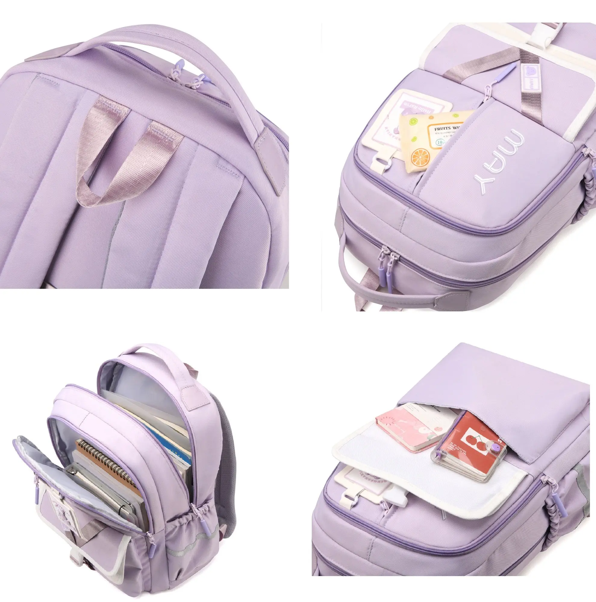 Durable Korean Vibe Unisex Backpack MS21 - Image 11