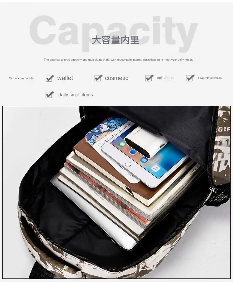 Backpack For Middle And High School Students 1240 - Image 8