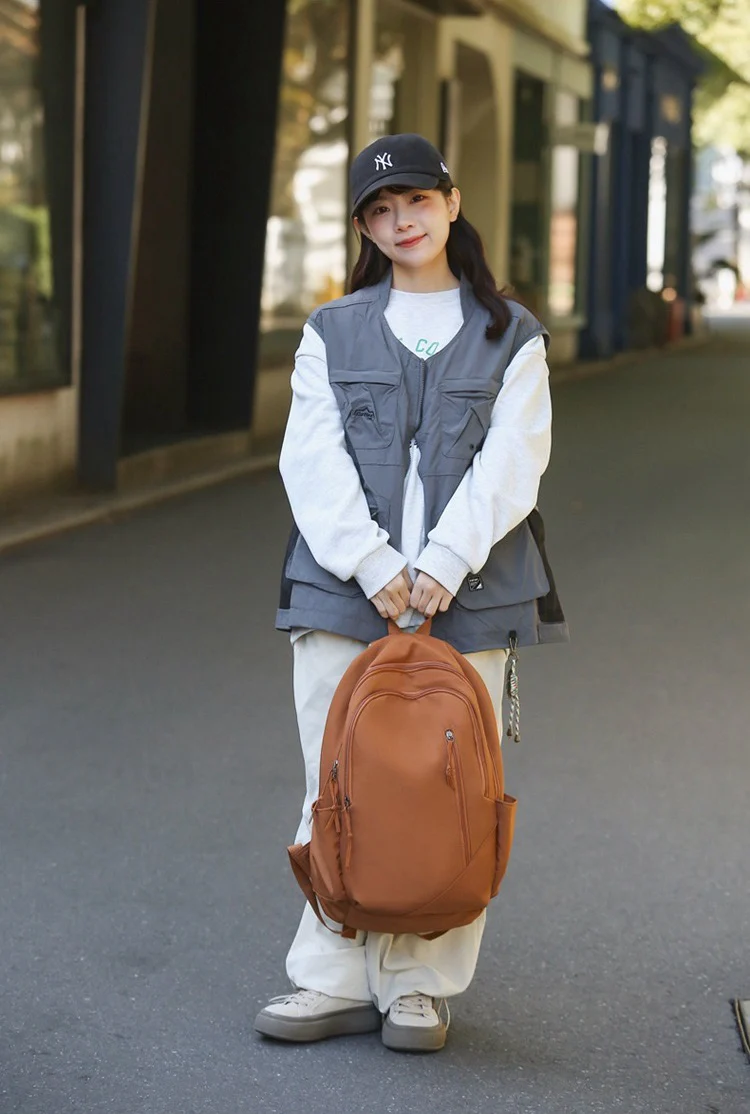 Fashion Campus Backpack School Bag Large Capacity 10 - Image 3