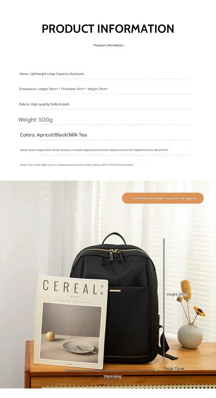 Backpack For Women and Girls ZK404 - Image 15