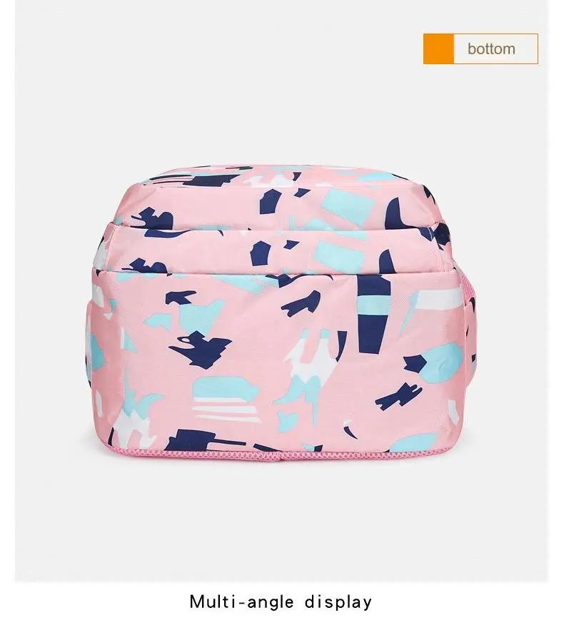 School Bag Multifunction Colorful Printing Backpack 1639-7 - Image 10