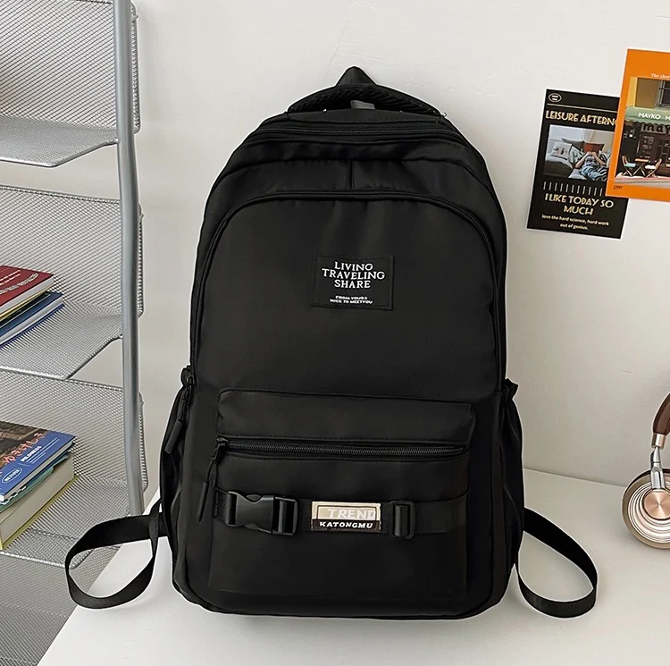 Backpacks Waterproof Multi-Pocket Nylon Backpack 1243 - Image 8