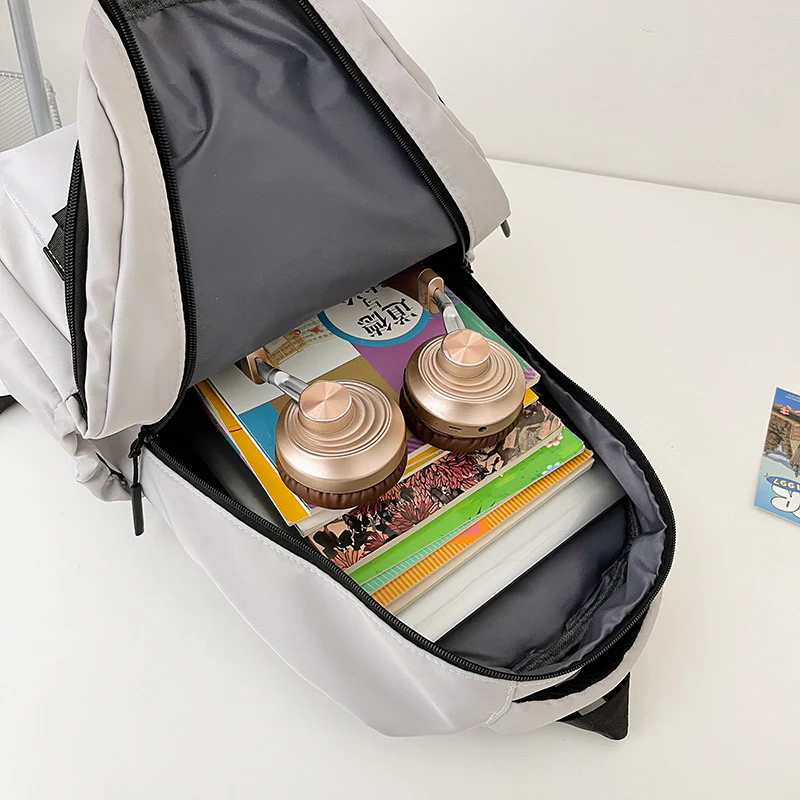 Backpacks Waterproof Multi-Pocket Nylon Backpack 1243 - Image 9
