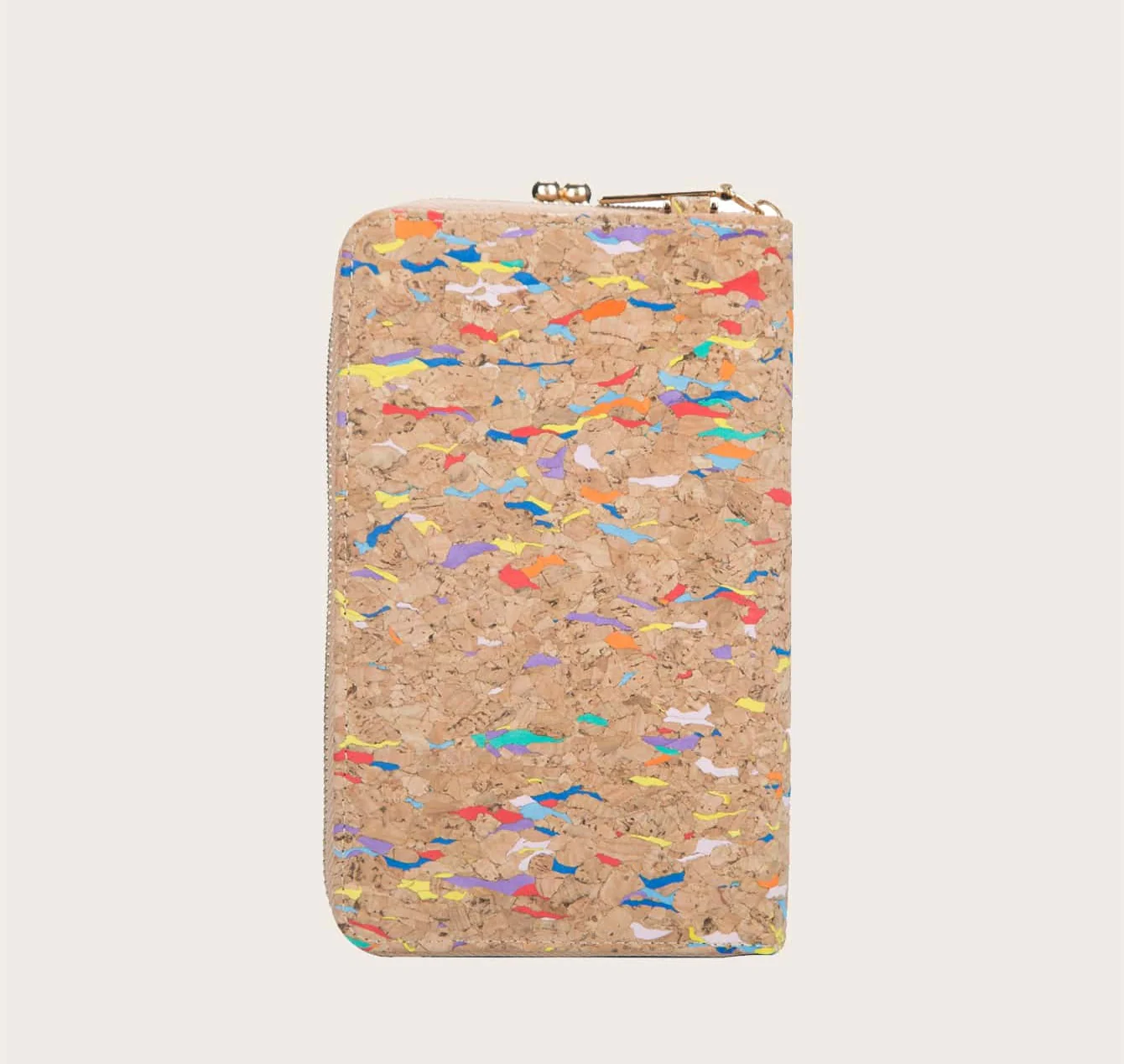 Baellerry Letter Patched Detail Colorblock Chain Phone Wallet 6003 - Image 3