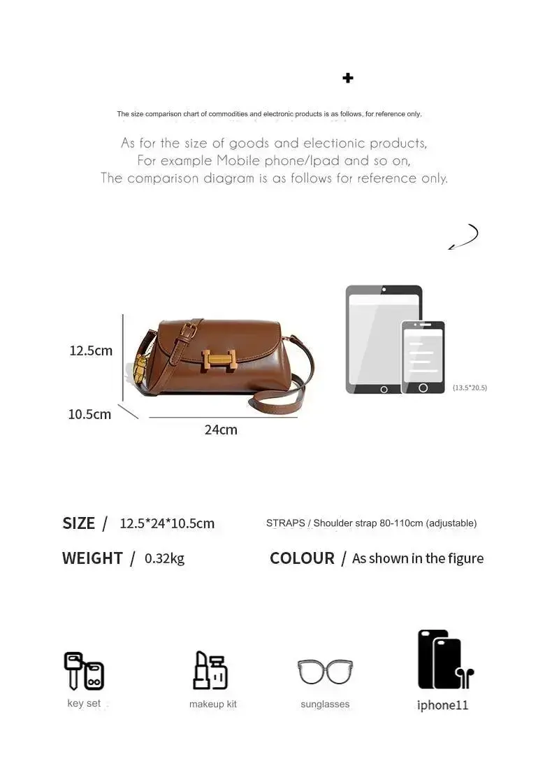 Stylish Leather Crossbody Bags For Women 065 - Image 7