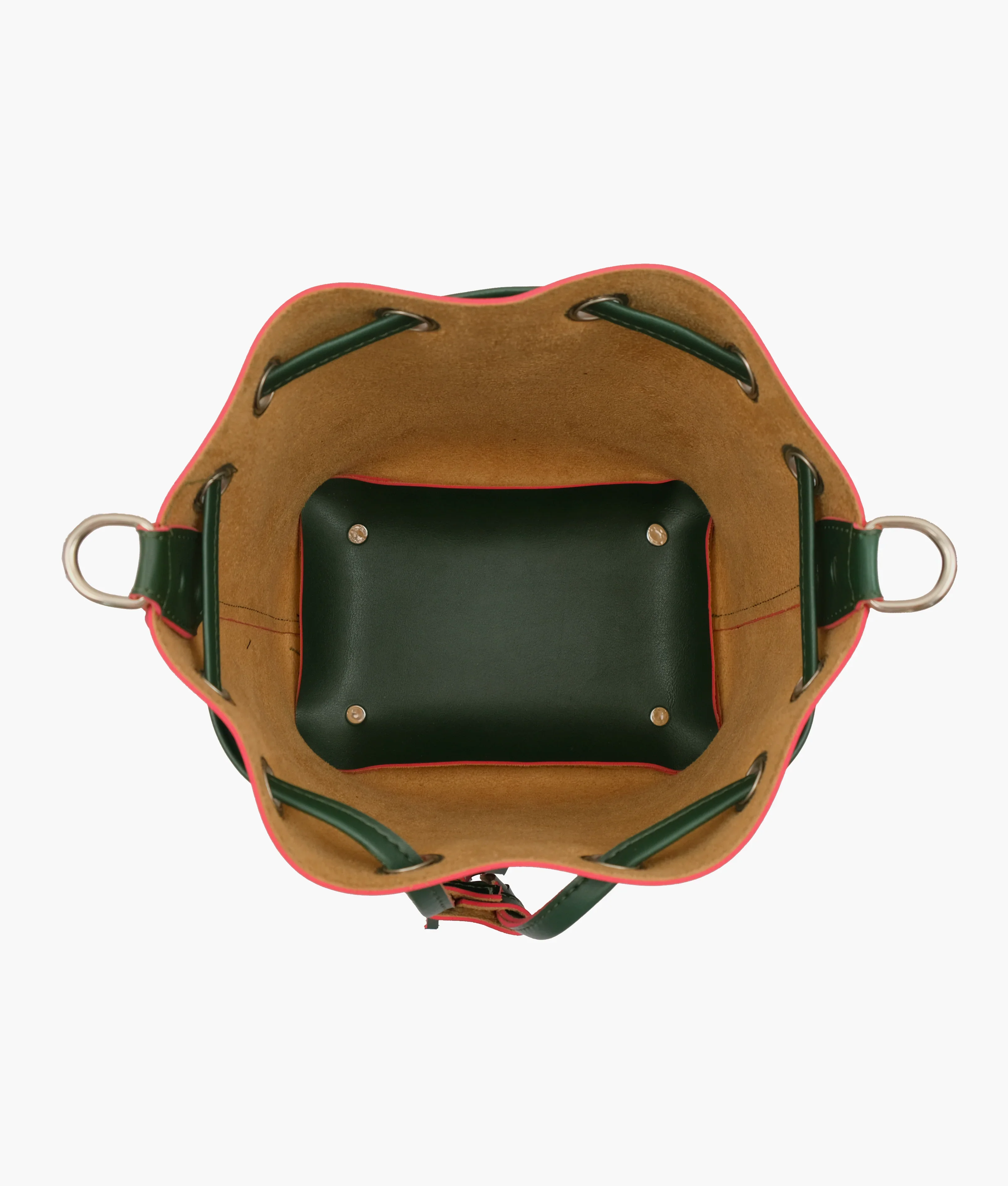 Green Ladies Bucket Bag 576 - Image 5