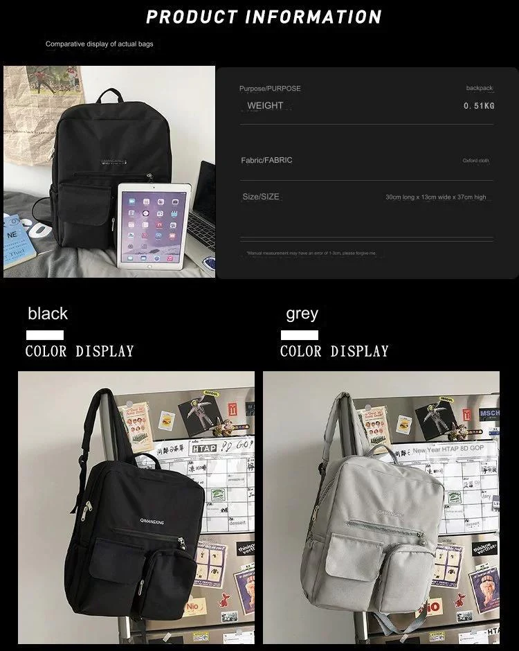 Stylish Backpack For Women and Men W11 - Image 9