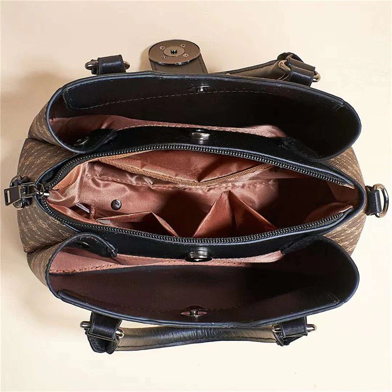 Black  Purse Ladies Purse 6902-6 - Image 4