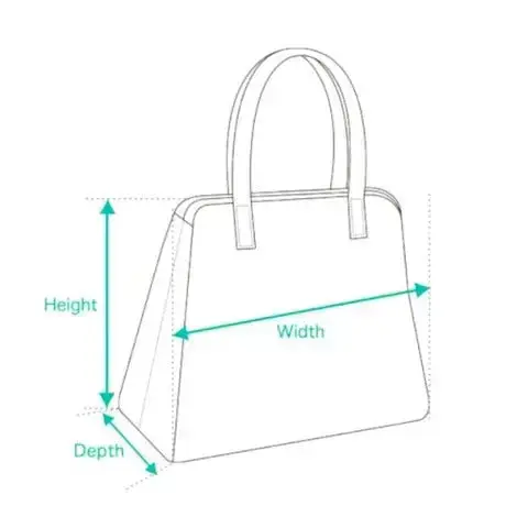 Grey Purpul Handbag For Girls 609 - Image 3