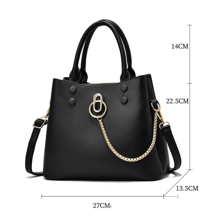 Blue Check Handbag Sale For Girls 058-8 - Image 3