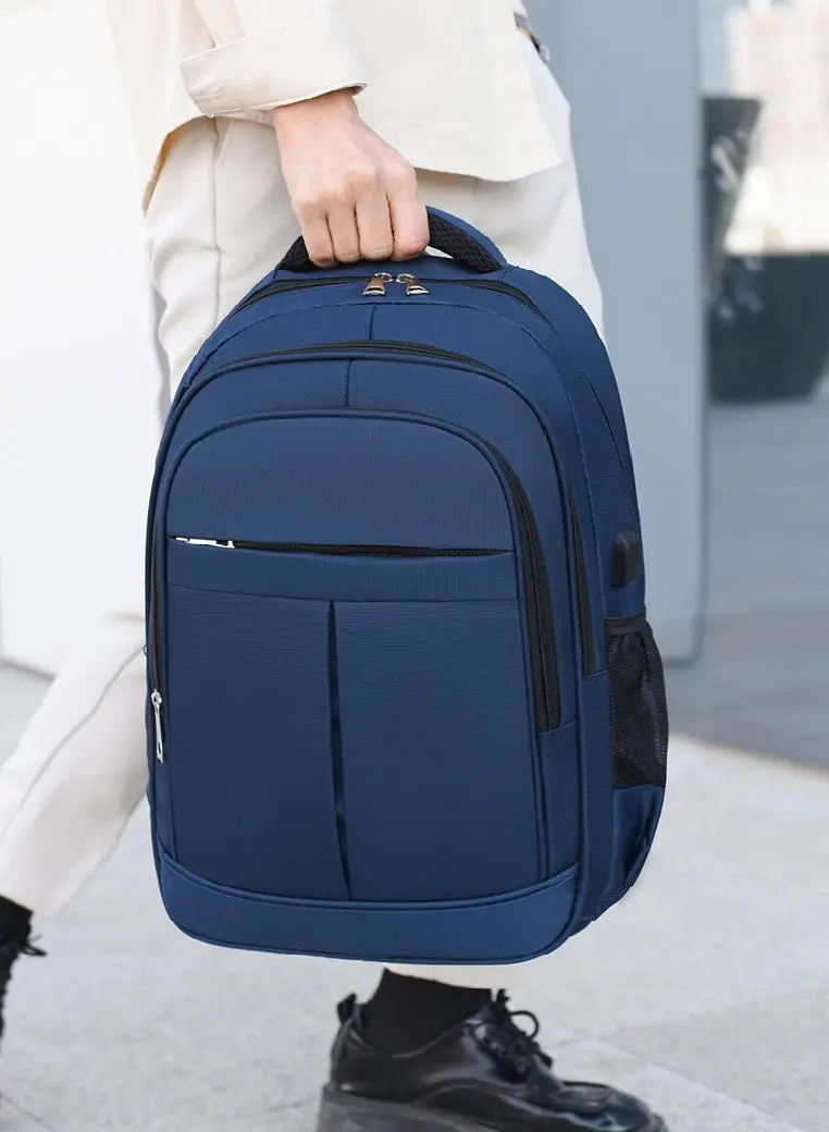 GB School Bag 1215 Business Office Work Men's Backpack Multifunctional Laptop Waterproof Oxford Cloth School Bag - Image 3