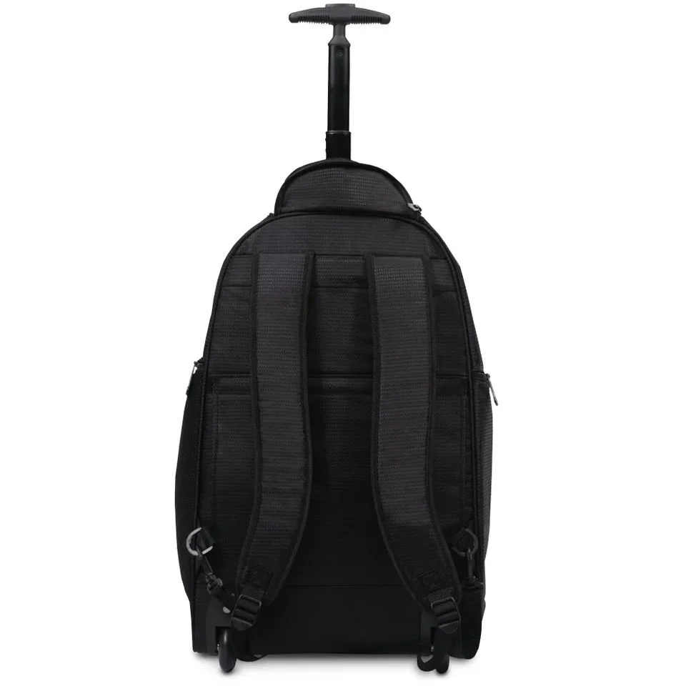 Protege 22 Black Rolling Backpack with Telescopic Handle 101 - Image 4