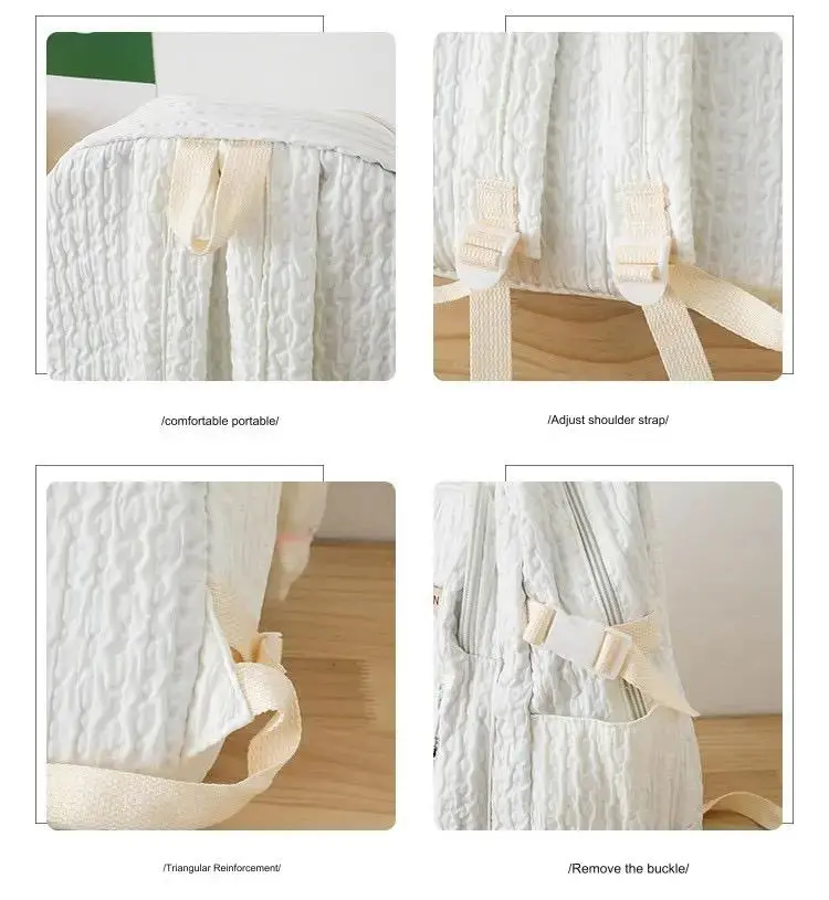 Student Backpack Fashionable And Minimalist 1236 - Image 5
