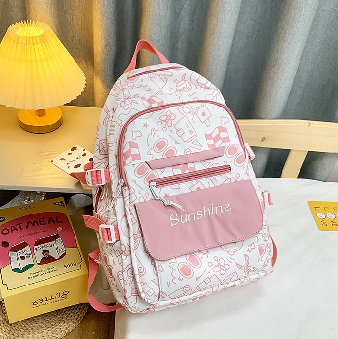 Durable Backpack For Girls 612-5 - Image 6