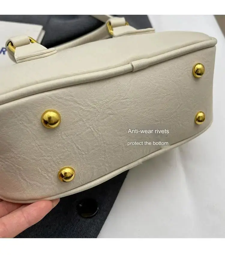 MIN MIN Women Leather Crossbody Bag Without Keychain 407 - Image 9