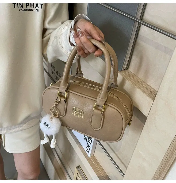 MIN MIN Women Leather Crossbody Bag Without Keychain 407 - Image 2