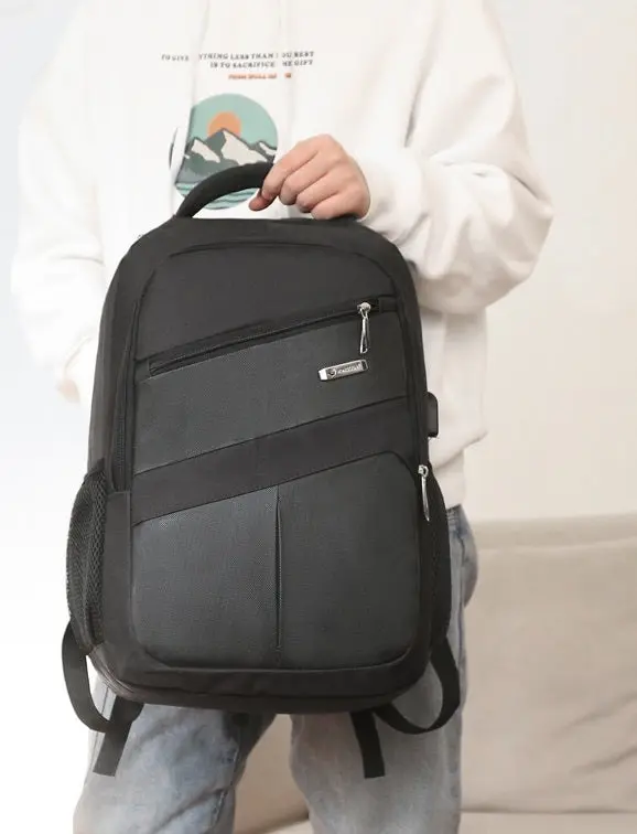 Durable And Stylish Laptop Backpack With USB MJ190 - Image 2