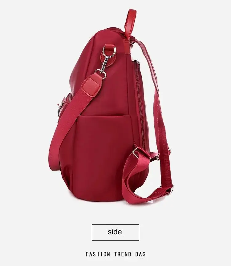 Simple Embroidery backpack. Multiple way To Carry. 1213 - Image 6