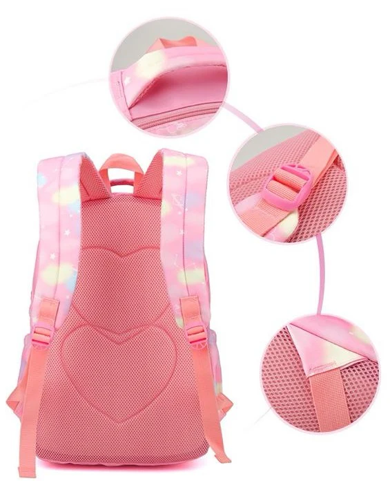 Pink Simple School College Bag 4226 - Image 6