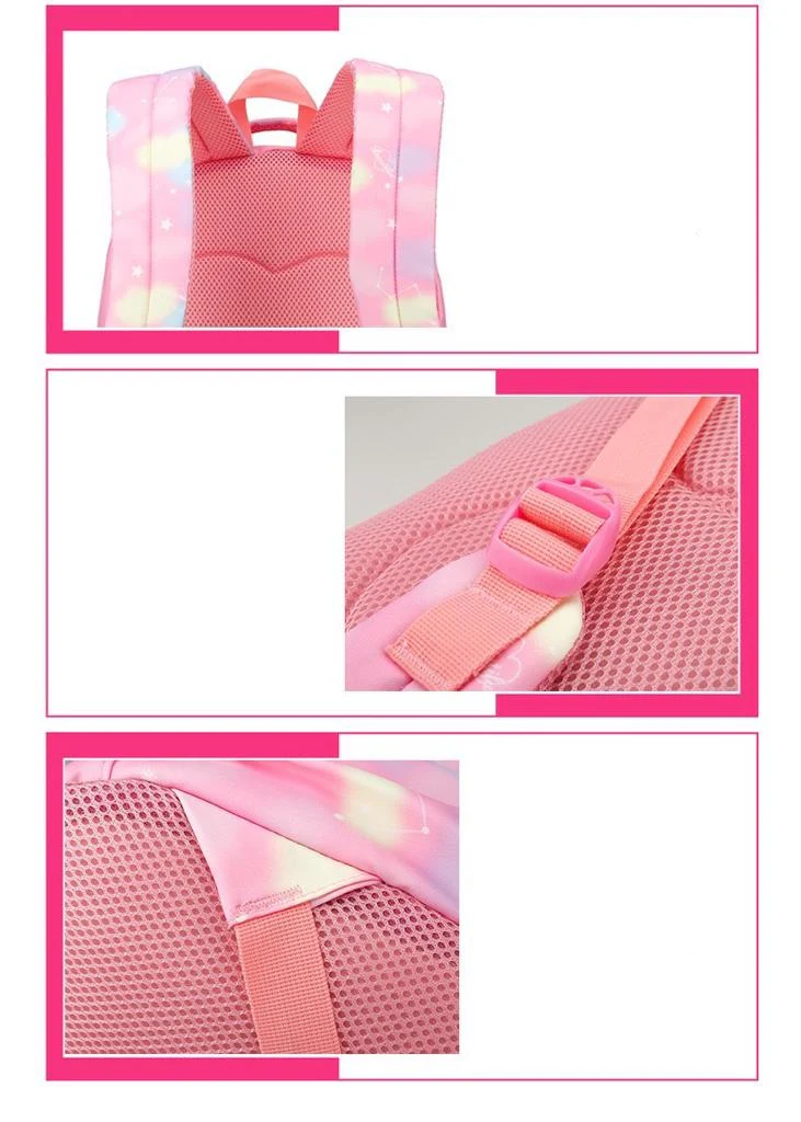 Pink Simple School College Bag 4226 - Image 8
