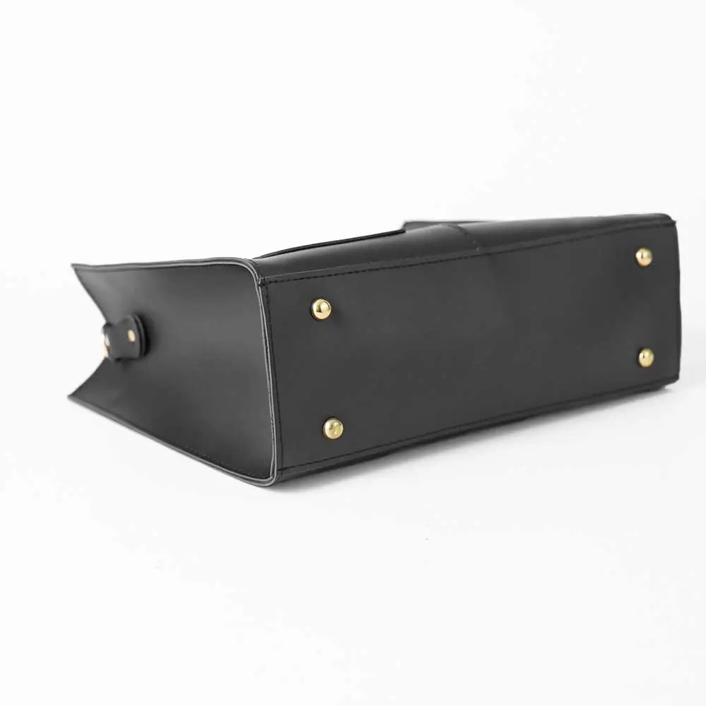 Black Womens Tote Bag 564 - Image 5