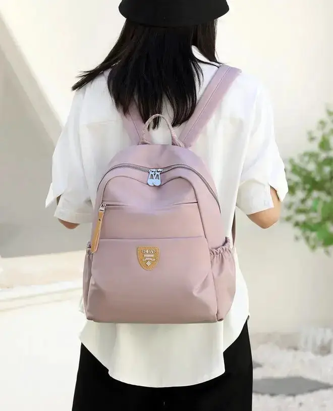 Multi Functional Backpack Women Nylon Backpacks 1241 - Image 2