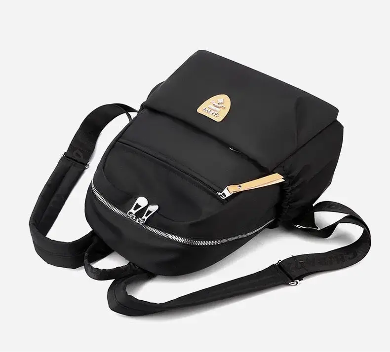 Multi Functional Backpack Women Nylon Backpacks 1241 - Image 6