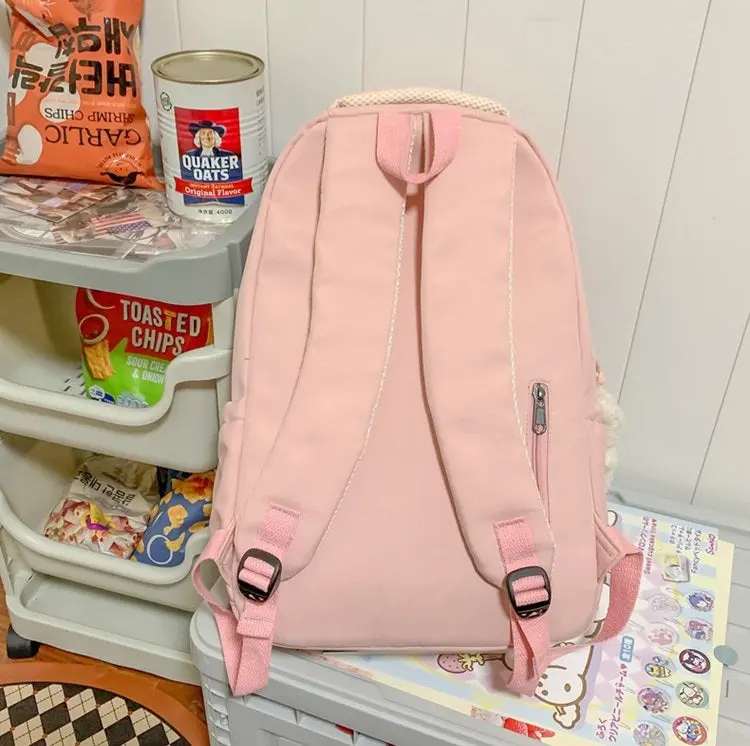 Large Capacity School Backpack Lightweight Women's Travel Shoulder Bags 1688-13 - Image 5