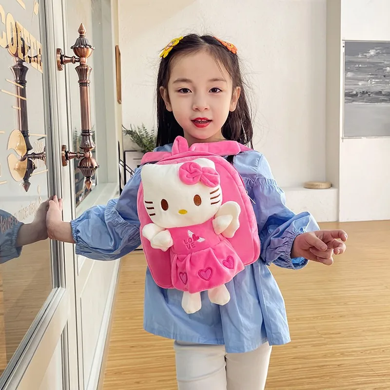 Blue Adorable Hello Kitty Backpack for Children 4093-1 - Image 3