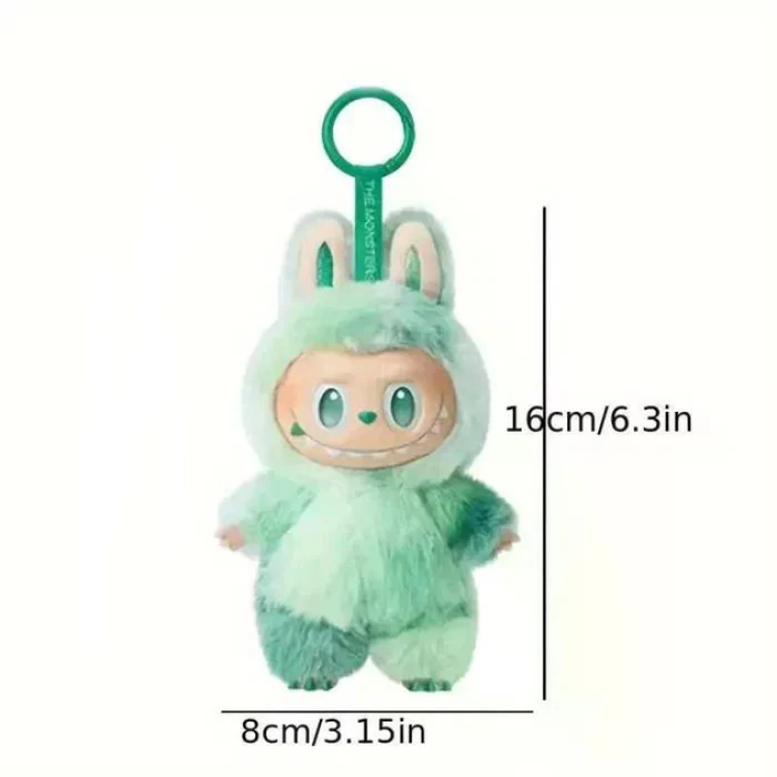 Peach Labubu Big Into Energy Monster Keychain  - 1 PC - Image 5
