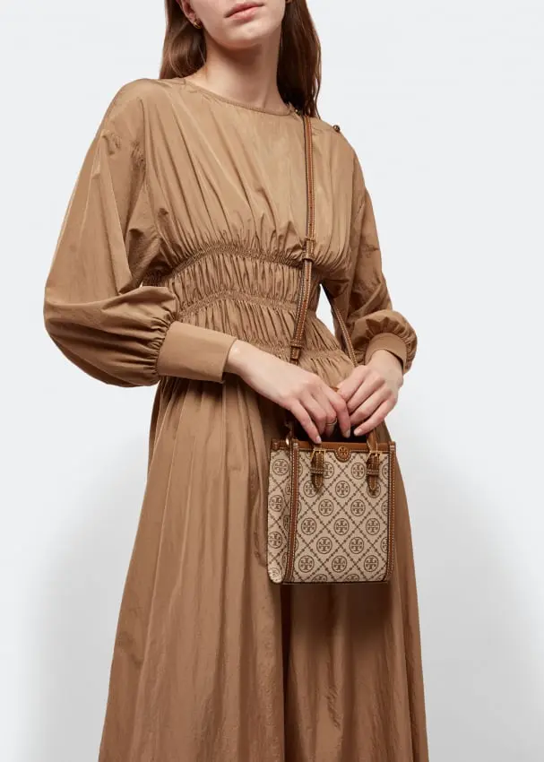 Tory Burch Monogram Mini Tote Bag 4484 - Image 6