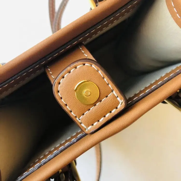 Tory Burch Monogram Mini Tote Bag 4484 - Image 7