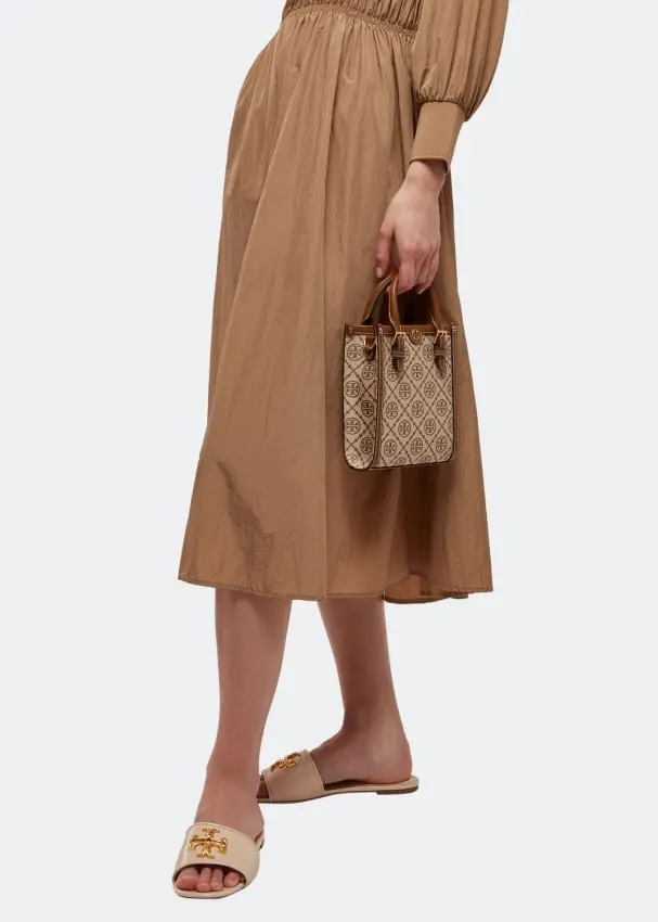 Tory Burch Monogram Mini Tote Bag 4484 - Image 8