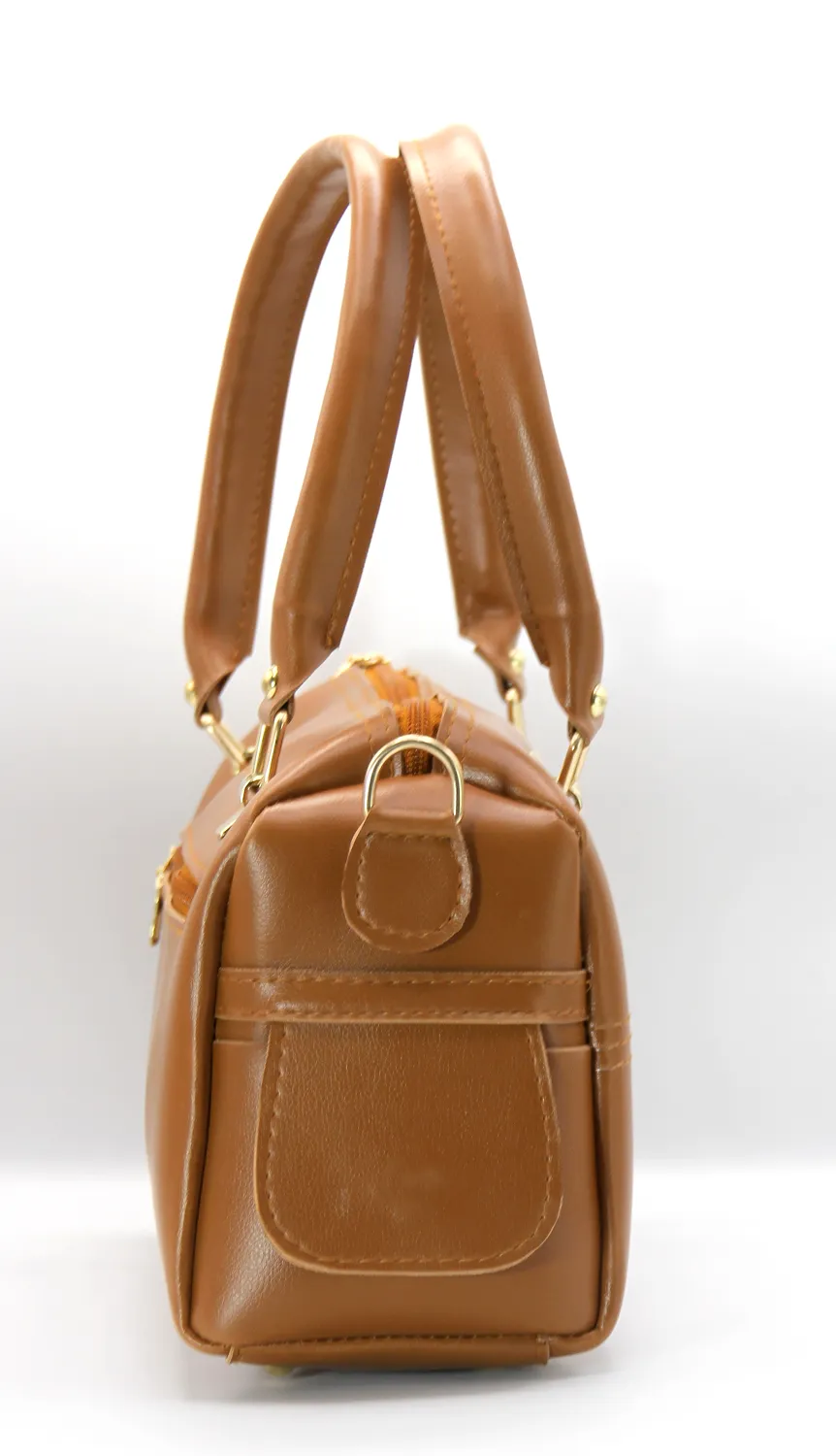 Mustard Handbag For Girls 9001 - Image 4