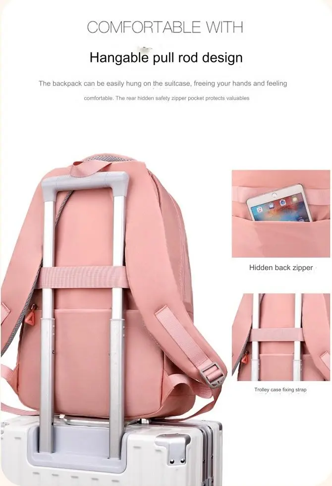 College Bag, Backpack, and Shoulder Bag lightweight 1232 - Image 5