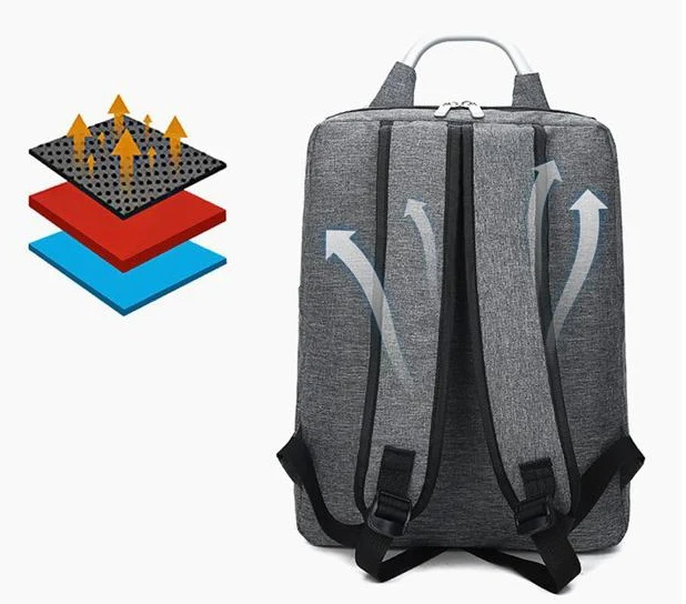 Blue Mens Womens Laptop Business Backpack 4232 - Image 7
