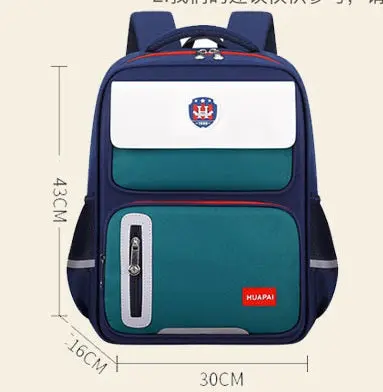 Blue & Pink Student School Bag For Kids 4155 - Image 5