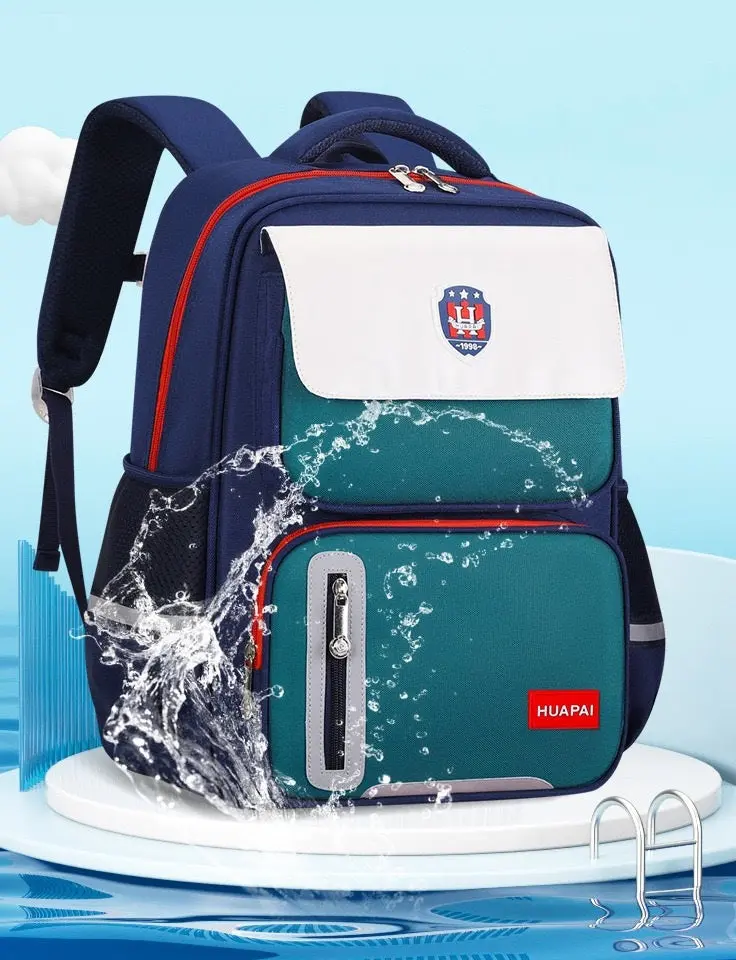 Blue & Pink Student School Bag For Kids 4155 - Image 6