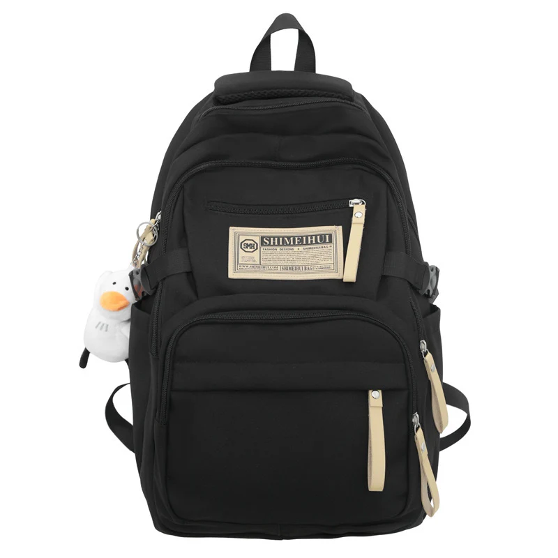 Korean Version Schoolbag Unisex Backpack 002