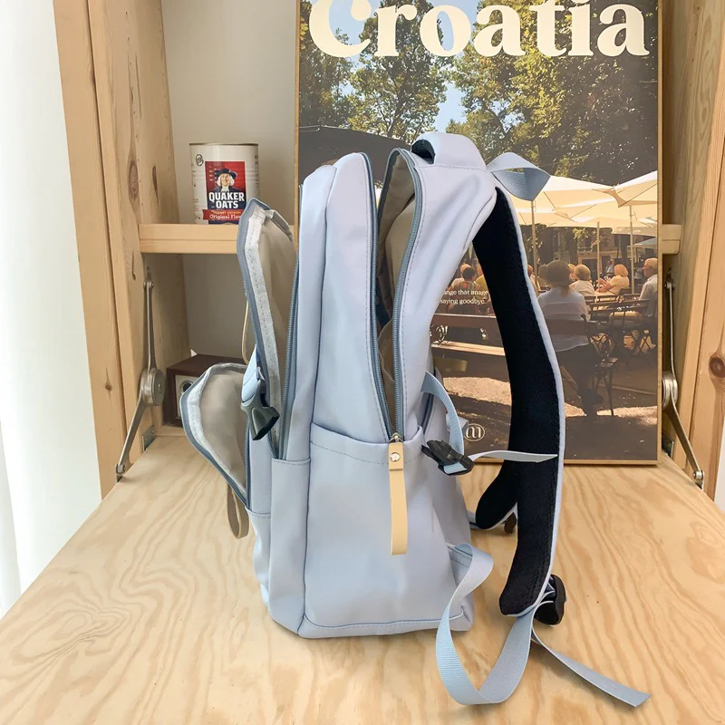 Korean Version Schoolbag Unisex Backpack 002 - Image 6